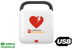 Defibrylator AED LIFEPAK CR2 USB automatyczny 99512-001296